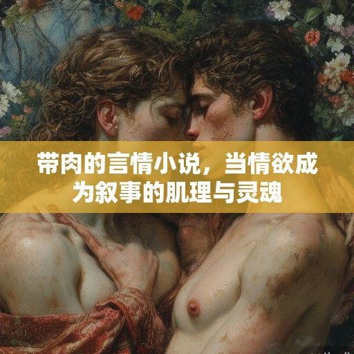 带肉的言情小说，当情欲成为叙事的肌理与灵魂