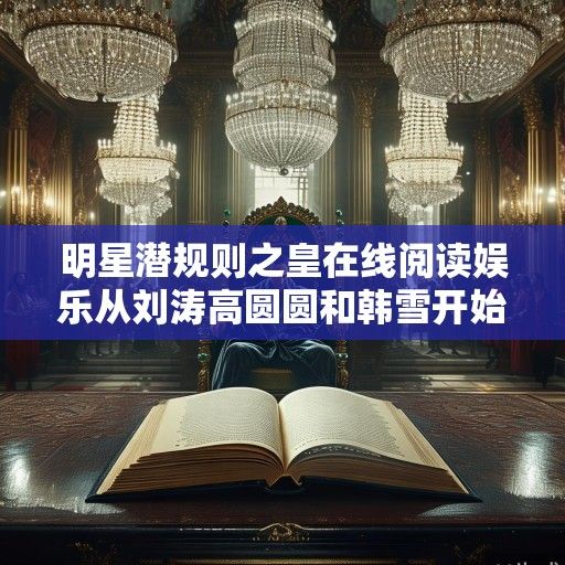 皇权之下，当在线阅读成为娱乐圈潜规则的遮羞布