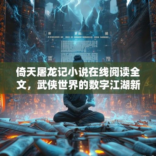倚天屠龙记小说在线阅读全文，武侠世界的数字江湖新征途