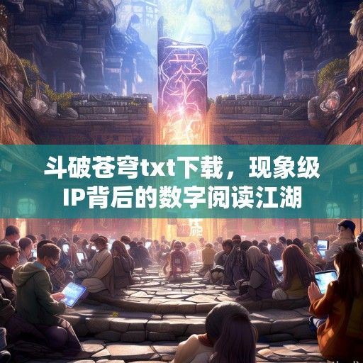 斗破苍穹txt下载，现象级IP背后的数字阅读江湖