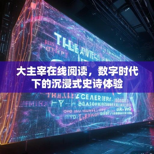 大主宰在线阅读，数字时代下的沉浸式史诗体验