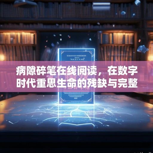 病隙碎笔在线阅读，在数字时代重思生命的残缺与完整