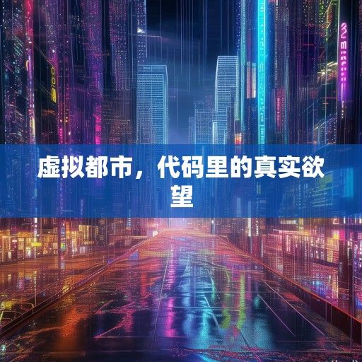 虚拟都市，代码里的真实欲望