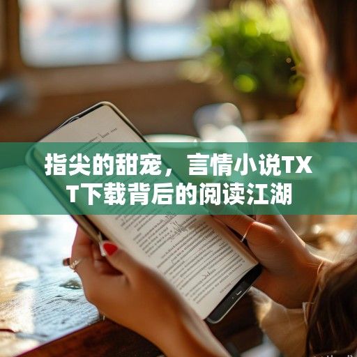 指尖的甜宠，言情小说TXT下载背后的阅读江湖