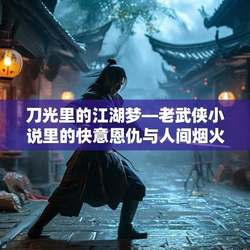 刀光里的江湖梦—老武侠小说里的快意恩仇与人间烟火