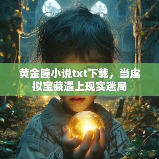 黄金瞳小说txt下载，当虚拟宝藏遇上现实迷局