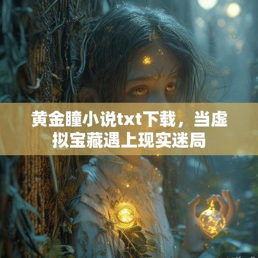 黄金瞳小说txt下载，当虚拟宝藏遇上现实迷局