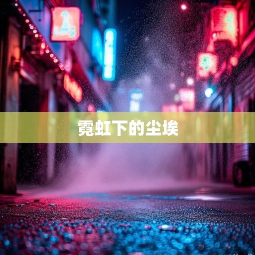 霓虹下的尘埃