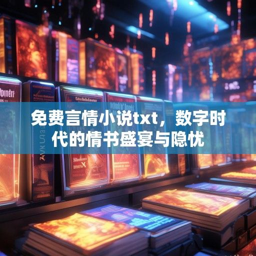免费言情小说txt，数字时代的情书盛宴与隐忧