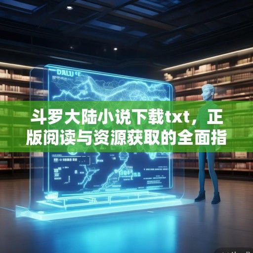 斗罗大陆小说下载txt，正版阅读与资源获取的全面指南