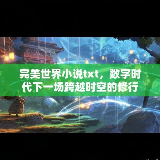 完美世界小说txt，数字时代下一场跨越时空的修行