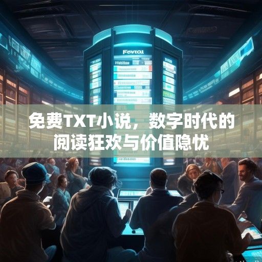免费TXT小说，数字时代的阅读狂欢与价值隐忧