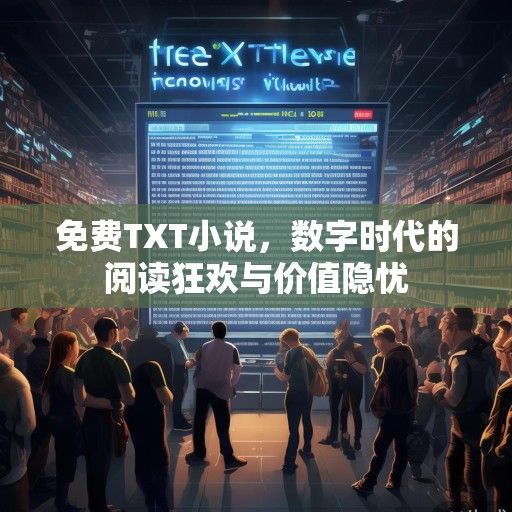 免费TXT小说，数字时代的阅读狂欢与价值隐忧