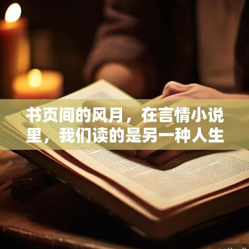 书页间的风月，在言情小说里，我们读的是另一种人生