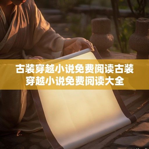 古装穿越小说免费阅读，指尖轻点，梦回千年