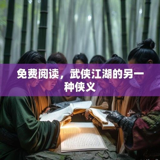 免费阅读，武侠江湖的另一种侠义