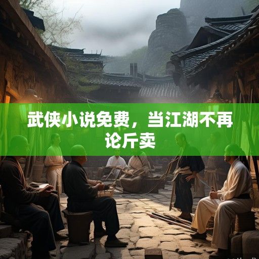 武侠小说免费，当江湖不再论斤卖