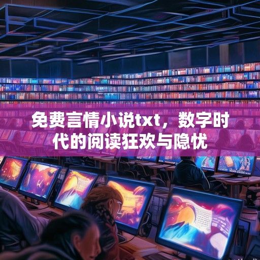 免费言情小说txt，数字时代的阅读狂欢与隐忧