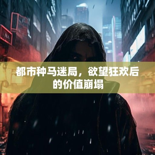 都市种马迷局，欲望狂欢后的价值崩塌