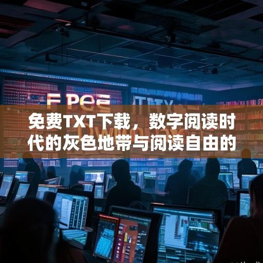 免费TXT下载，数字阅读时代的灰色地带与阅读自由的边界