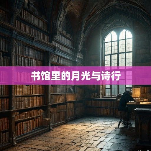 书馆里的月光与诗行