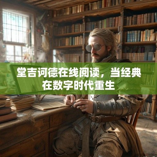 堂吉诃德在线阅读，当经典在数字时代重生