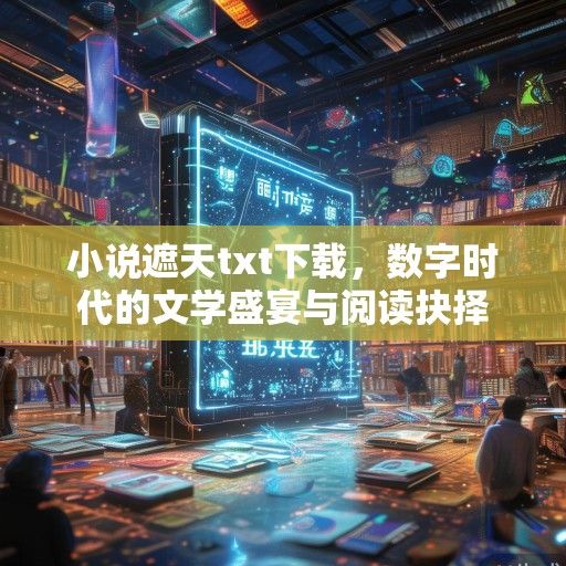 小说遮天txt下载，数字时代的文学盛宴与阅读抉择