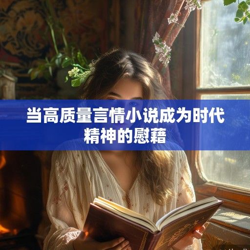 当高质量言情小说成为时代精神的慰藉