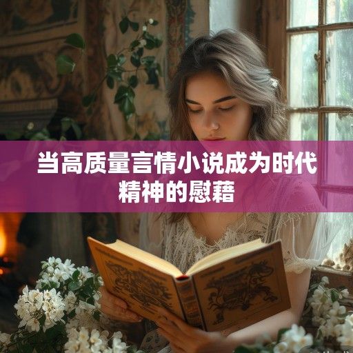 当高质量言情小说成为时代精神的慰藉