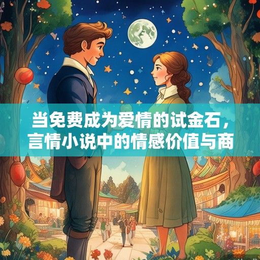 当免费成为爱情的试金石，言情小说中的情感价值与商业博弈