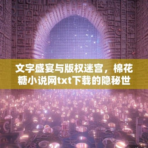 文字盛宴与版权迷宫，棉花糖小说网txt下载的隐秘世界