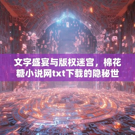 文字盛宴与版权迷宫，棉花糖小说网txt下载的隐秘世界