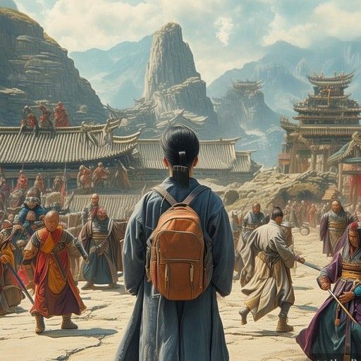 穿越金庸武侠小说，当现代青年闯入江湖