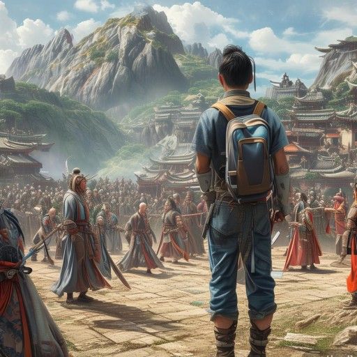 穿越金庸武侠小说，当现代青年闯入江湖